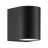 Nordlux Dion Wandleuchte Aluminium Schwarz | Geeignet für 1x GU10