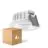 Mehrfachpackung 4x Ledvance LED-Spot Air Fix Aluminium Weiß 6W 570lm 36D - 940 Kaltweiß | Ausschnitt 68mm - IP65 - Höchste Farbwiedergabe - Dimmbar