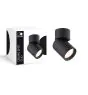 D'Lite Decke Spot Clio Schwarz Schwenkbar| Geeignet für 1x GU10
