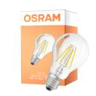 Osram Classic LED E27 Birne Fadenlampe Klar 4W 470lm - 865 Tageslichtweiß | Ersatz Für 40W